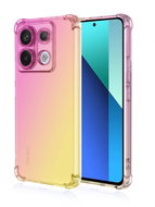 TopQ Kryt Xiaomi Redmi Note 13 Shock duhový růžovo-žlutý 120960 - Phone Cover