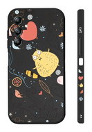 TopQ Kryt Design Samsung A54 5G Kočička černý 121603 - Phone Cover