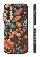 TopQ Cover Design Samsung A54 5G Luční kvettí black 121602 - Phone Cover
