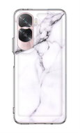 TopQ Cover Honor 90 Lite 5G Solid Marble White 122986 - Phone Cover