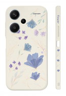 TopQ Cover Design Xiaomi Redmi Note 13 Pro+ 5G Blue Flowers 123256 - Phone Cover