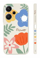 TopQ Cover Design Xiaomi Redmi Note 13 Pro+ 5G Painted Flowers 123253 - Phone Cover