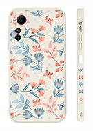 TopQ Kryt Design Xiaomi Redmi Note 12S Romantické kvítky 123280 - Phone Cover