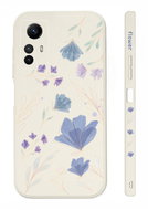 TopQ Cover Design Xiaomi Redmi Note 12S Blue Flowers 123279 - Phone Cover