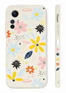 TopQ Cover Design Xiaomi Redmi Note 12S Colored flowers 123171 - Phone Cover