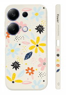 TopQ Kryt Design Xiaomi Redmi Note 13 Pro Barevné kvítky 123302 - Phone Cover