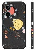 TopQ Cover Design Xiaomi Redmi Note 13 Pro 5G Cat black 123314 - Phone Cover