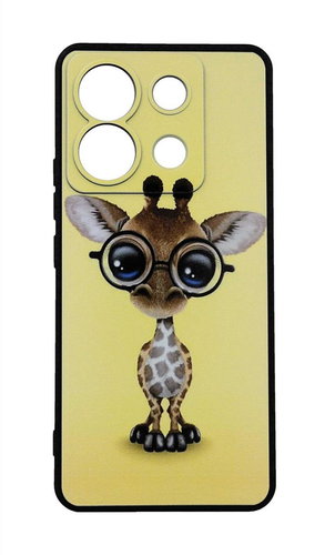 TopQ Kryt Xiaomi Redmi Note 13 Pro 5G Cute Giraffe 122733 - Phone Cover - Main image