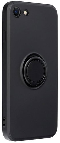 TopQ Cover RING Iphone SE 2022 black 123690 - Phone Cover - Main image