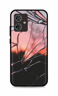 TopQ Cover LUXURY Motorola Moto G54 5G Pink Broken 122695 - Phone Cover