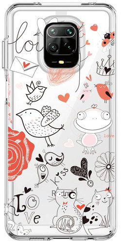 TopQ Cover Image Xiaomi Redmi Note 9 Pro Image hard Funny 121644 - Phone Cover - Main image