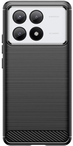 TopQ Cover Xiaomi Poco X6 Pro 5G black 123894 - Phone Cover - Main image