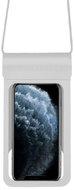 TopQ Univerzální vodotěsné pouzdro Metallic M na mobil stříbrné 123929 - Waterproof Case