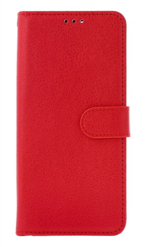 TopQ Xiaomi Redmi 13C book case red with buckle 130617 - Phone Case - Main image