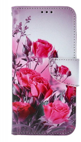 TopQ Case Samsung A15 booklet Romantic roses 131937 - Phone Case - Main image