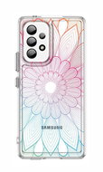 TopQ Cover Image Samsung A53 5G hard Rainbow Mandala 132154 - Phone Cover