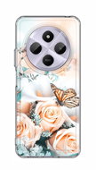 TopQ Cover Image Xiaomi Redmi 14C hard Rose with butterfly 132084 - Phone Cover