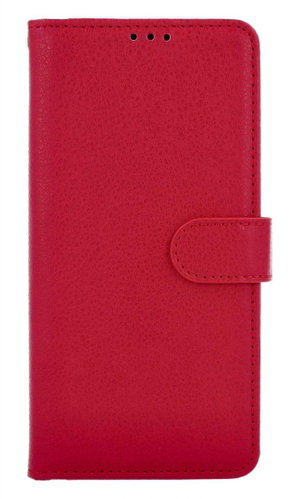 TopQ Case Xiaomi Redmi Note 13 Pro book red with buckle 130190 - Phone Case - Main image