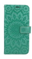 TopQ Case Samsung A16 book Mandala green 132949 - Phone Case