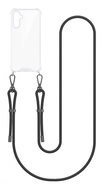 TopQ Cover Armor Samsung A14 with black cord transparent 132086 - Phone Cover