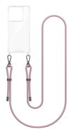 TopQ Cover Armor Xiaomi Redmi Note 13 Pro 5G with pink cord transparent 131975 - Phone Cover