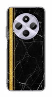 TopQ Cover STYLE Xiaomi Redmi 14C solid Marble black-gold 132677 - Phone Cover
