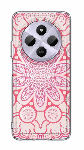 TopQ Cover Image Xiaomi Redmi 14C hard Romantic Mandala 132666 - Phone Cover - Main image