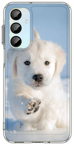 TopQ Cover Image Samsung A16 Image hard Puppy 132371 - Phone Cover - Main image