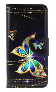 TopQ Case Xiaomi Redmi 13C booklet Golden butterfly 131928 - Phone Case