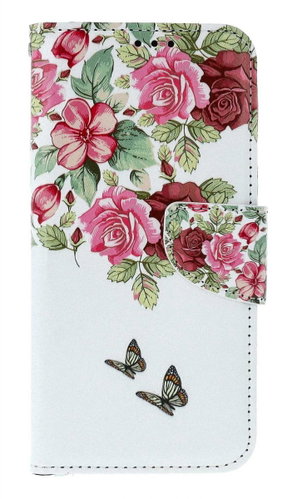 TopQ Case Samsung A15 book Tender Flowers 131936 - Phone Case - Main image