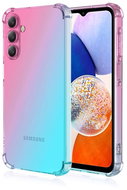 TopQ Cover Samsung A16 Shock rainbow mint pink 132295 - Phone Cover