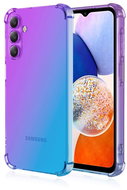 TopQ Cover Samsung A16 Shock rainbow purple-blue 132294 - Phone Cover