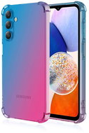 TopQ Cover Samsung A16 Shock rainbow blue-pink 132292 - Phone Cover