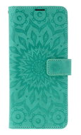 TopQ Case Xiaomi Redmi 14C book Mandala green 133351 - Phone Case