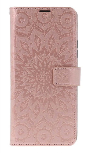TopQ Case Xiaomi Redmi 14C book Mandala pink 133350 - Phone Case - Main image