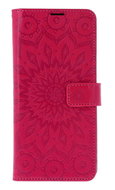 TopQ Case Xiaomi Redmi 14C book Mandala dark pink 133349 - Phone Case