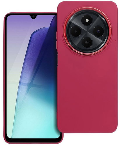 TopQ Cover Frame Xiaomi Redmi 14C raspberry 133742 - Phone Cover - Main image