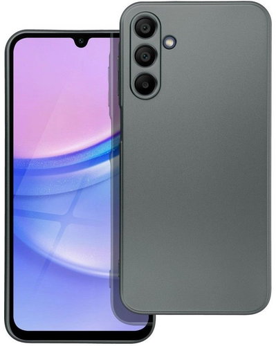 TopQ Cover Metallic Samsung A15 gray 134118 - Phone Cover - Main image