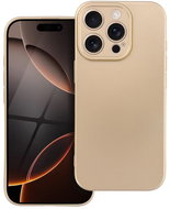 TopQ Cover Metallic iPhone 16 Pro gold 134129 - Phone Cover