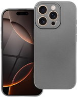 TopQ Cover Metallic iPhone 16 Pro grey 134127 - Phone Cover