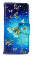TopQ Case Samsung A15 booklet Sky with butterflies 132160 - Phone Case
