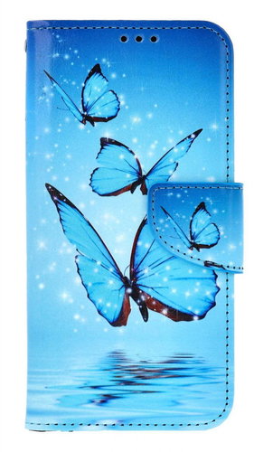TopQ Case Samsung A16 Blue butterflies 132409 - Phone Case - Main image