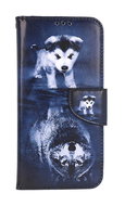 TopQ Case Samsung A16 Reflection of the wolf 132412 - Phone Case