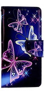 TopQ Case Xiaomi Redmi 14C Blue with butterflies 132332 - Phone Case