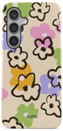 TopQ Cover AURIX Samsung S24 FE Flower Drawing 133606 - Phone Cover