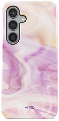 TopQ Cover AURIX Samsung S24 FE Pinky Wave 133601 - Phone Cover - Main image