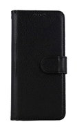 TopQ Case Samsung S24 FE book black with buckle 134459 - Phone Case
