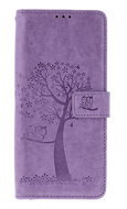 TopQ Case Xiaomi Redmi 14C book Light purple tree owls 132392 - Phone Case