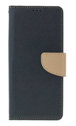 TopQ Xiaomi Redmi 14C book case black-gold 132353 - Phone Case - Main image