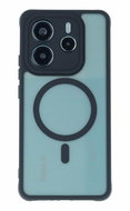 TopQ Cover Full Matte Xiaomi Redmi Note 14 5G MagSafe transparent black 135610 - Phone Cover